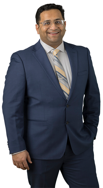 Full body shot of Arpit Nirkhiwale