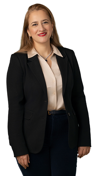 Full body shot of Fatima A. Tiwana