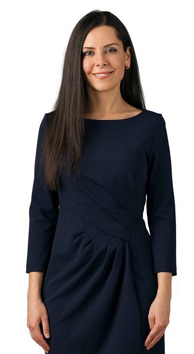 Full body shot of Manal Zaibak